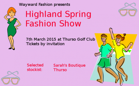Highland Spring Fashion Show