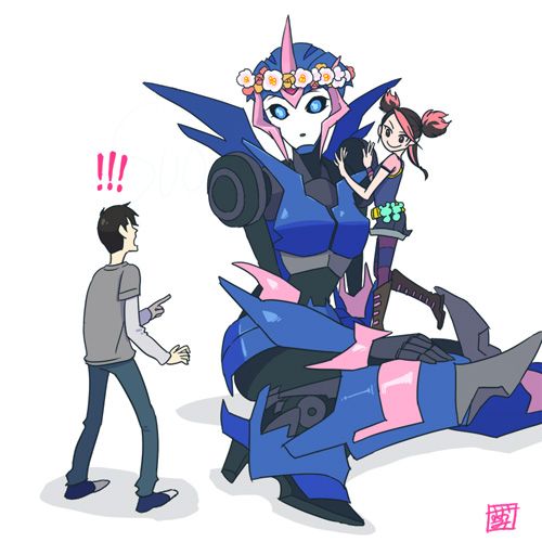 transformers strong girls