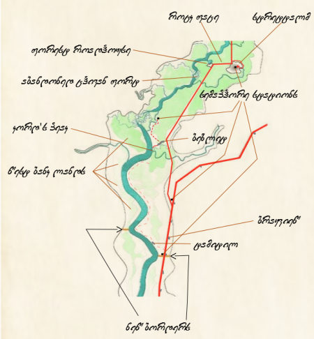 Lands round the Chaarn junction